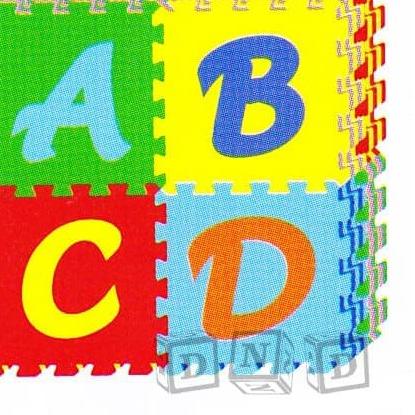 ➾ Mainan Anak / Puzzle Matras Evamats / Evamat Alphabet Huruf Mini Murah ✮