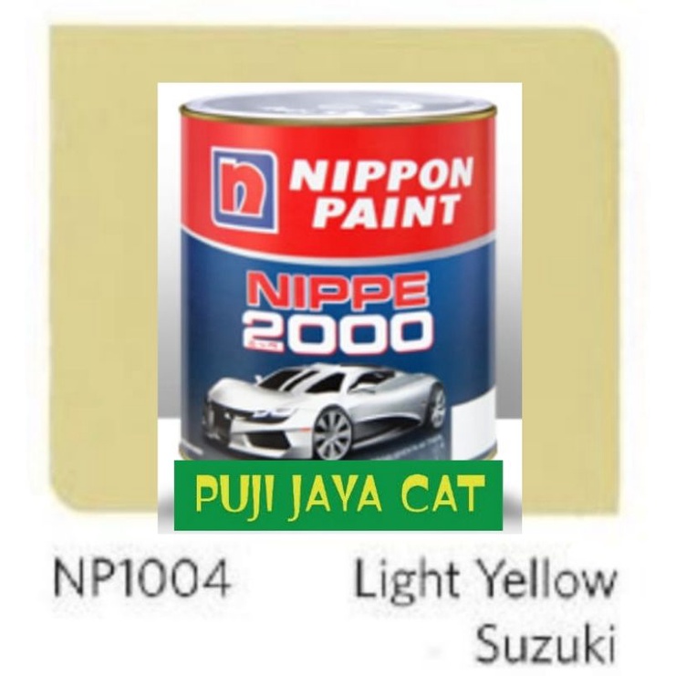 Nippe 2000 Light Yellow Suzuki NP1004 cat duco
