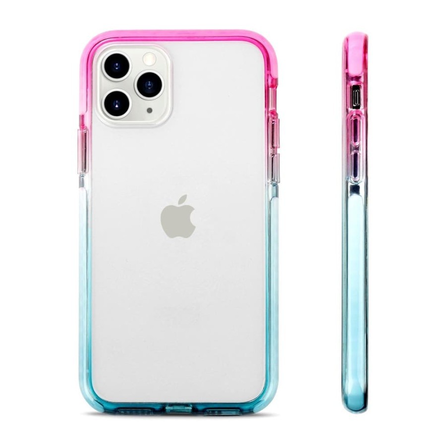 Case iPhone Rainbow Impact Case iPhone Premium Casing Akrilik Softcase Colourway