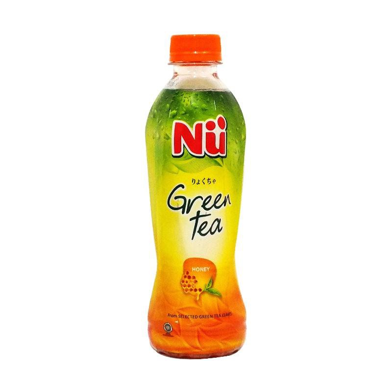 NU GREEN TEA MINUMAN HONEY 450ML