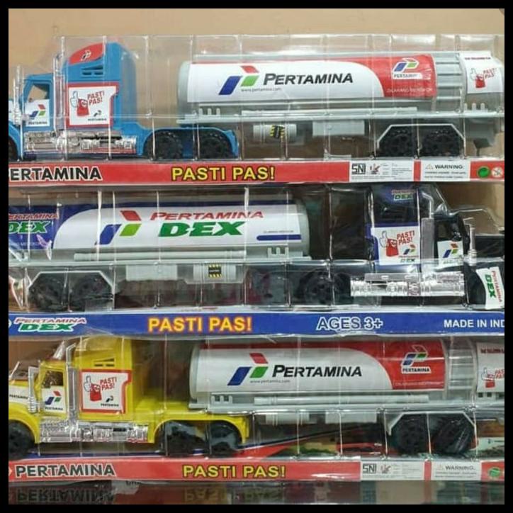 Mainan Truk Tangki Pertamina Besar Mobil Tangki Minyak Dorong