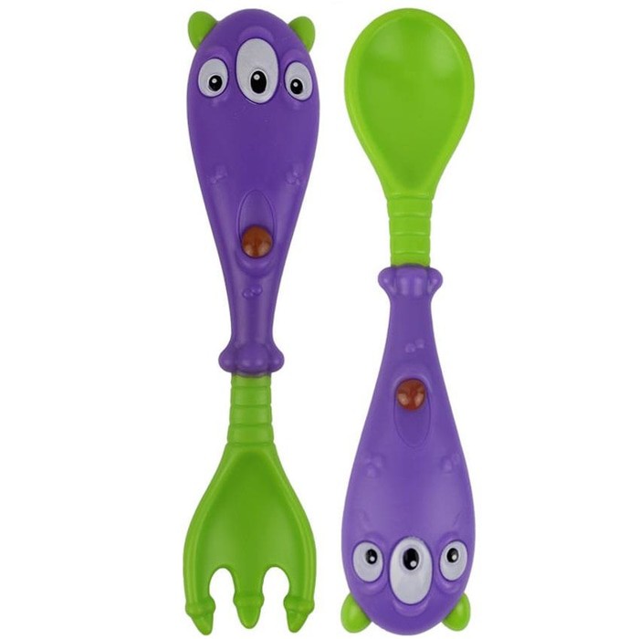 Nuby Monster Fork &amp; Spoon