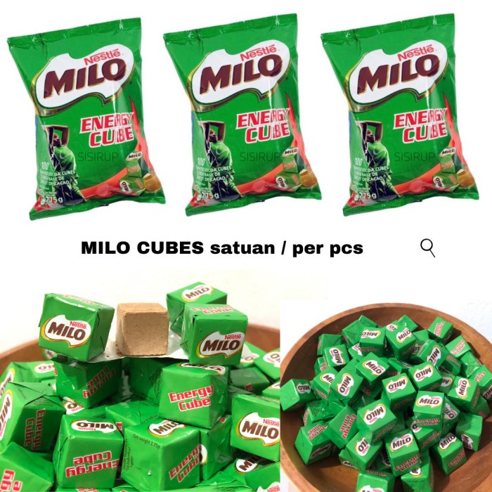 

COKELAT- MILO CUBES PER PCS / MILO CUBES SATUAN / MILO HALAL -COKELAT.