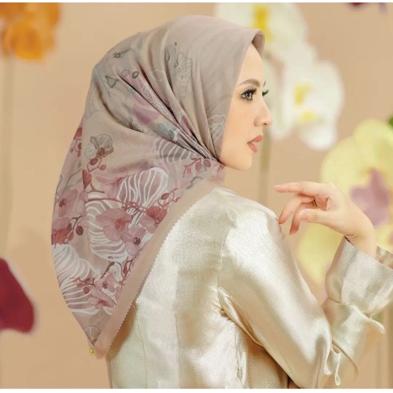 Ready soon orchide extended buttonscarves Rugby Tan