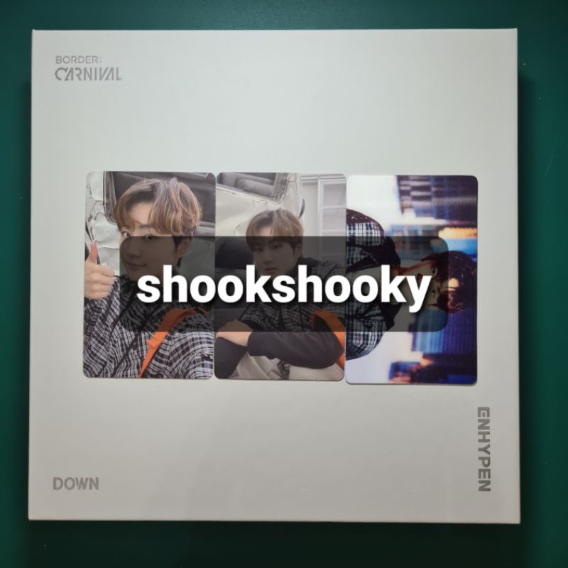 ENHYPEN BORDER CARNIVAL DOWN JUNGWON UNSEALED FULLSET