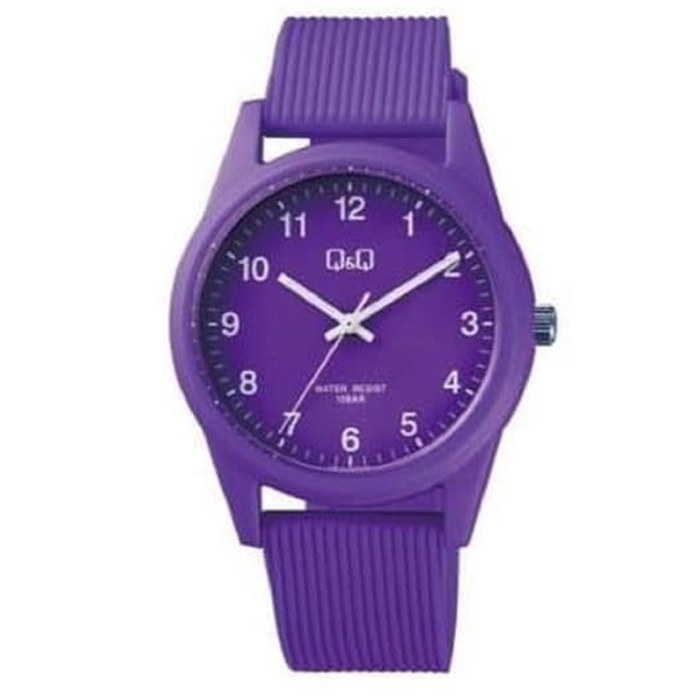 READY Jam Tangan Pria Wanita Analog Original Q&Q QnQ QQ VS12 VS12J VS12J008Y PROMO