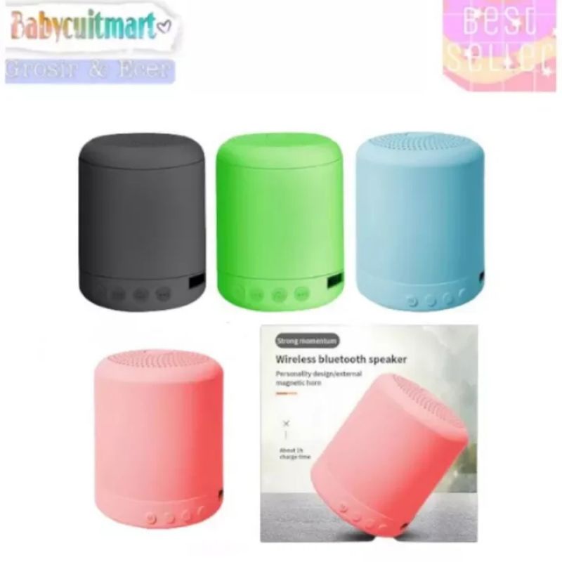 Speaker Bluetooth Macaron A11 Mini Spiker High Bass