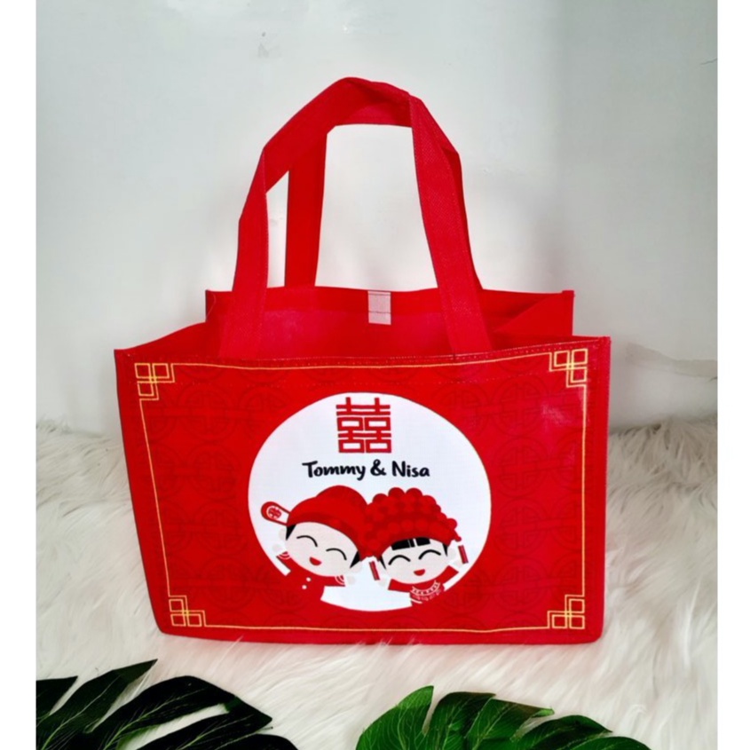 

Tas Goodie Bag Sangjit Custom Ukuran
