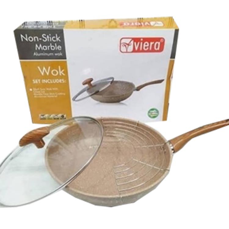 VIERA WOK MARBLE 28CM TMS99-991