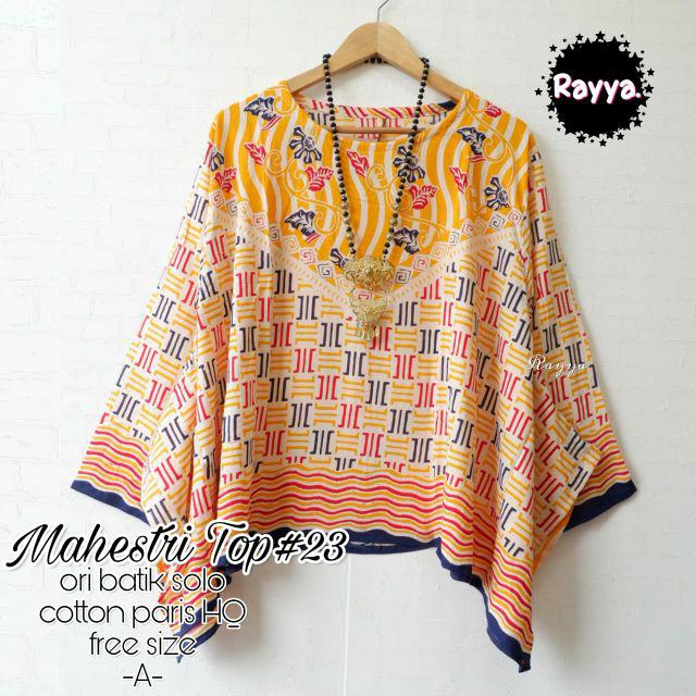 Batwing Top Batik Ory Batik Solo