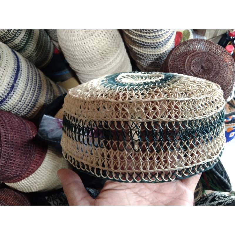 Kopiah Peci Songkok Rotan Khas Kalimantan