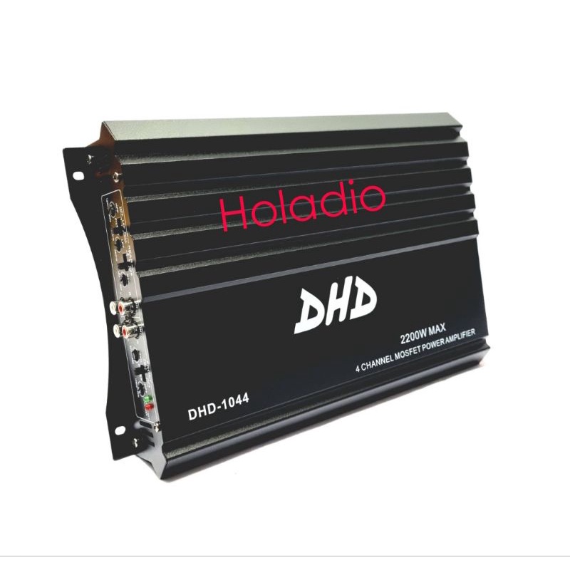 POWER DHD 4CH DHD-1044 BLACK / SILVER