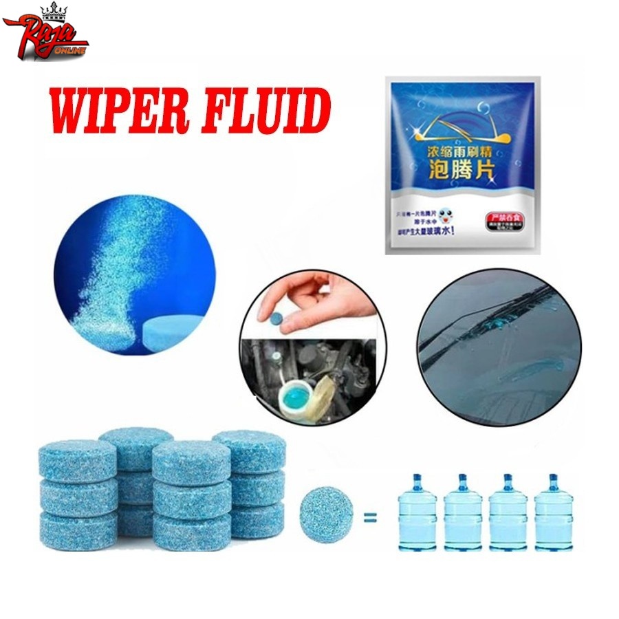 TW03- Tablet Sabun Kaca Cairan Pembersih Kaca Mobil Wiper Fluid