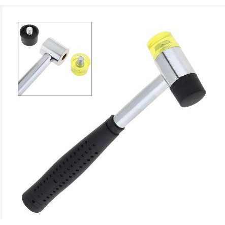 [Toserba_Emak] - Uneefull Palu Mini Rubber Hammer - YA-30 - Black