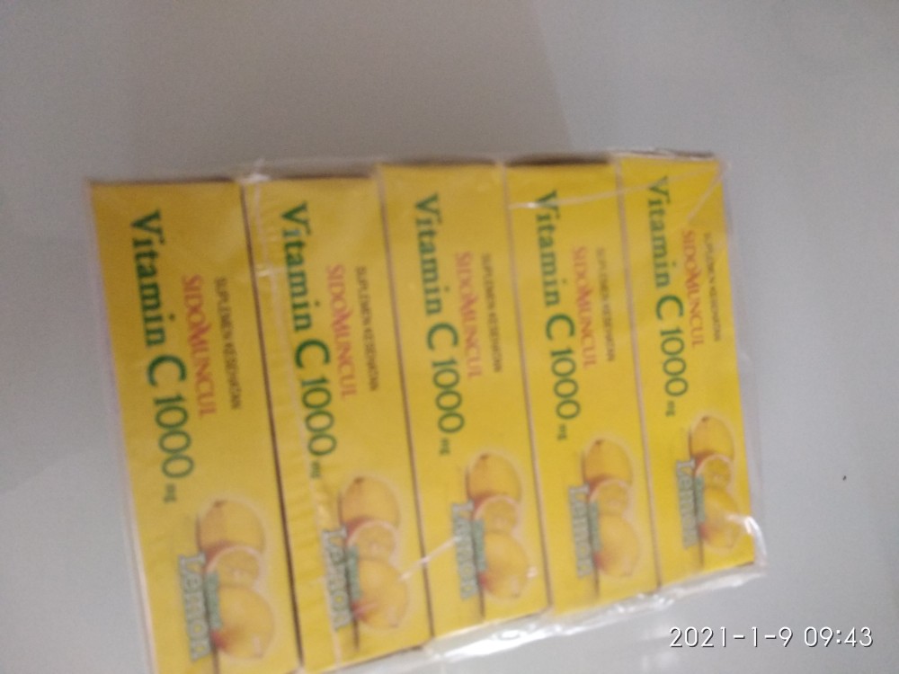 30 Sachet Vitamin C 1000 Mg Sidomuncul Suplemen Daya Tahan Tubuh Imunitas Dewasa Vit C 1000mg Shopee Indonesia