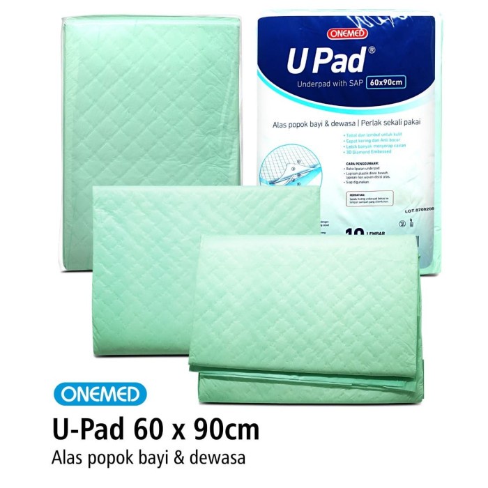 Underpad 60x90cm Onemed Pak Isi 10 Lembar OJ2