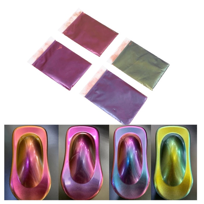 CAT BUNGLON 10g Chameleon Pigments Acrylic Paint Powder Coating