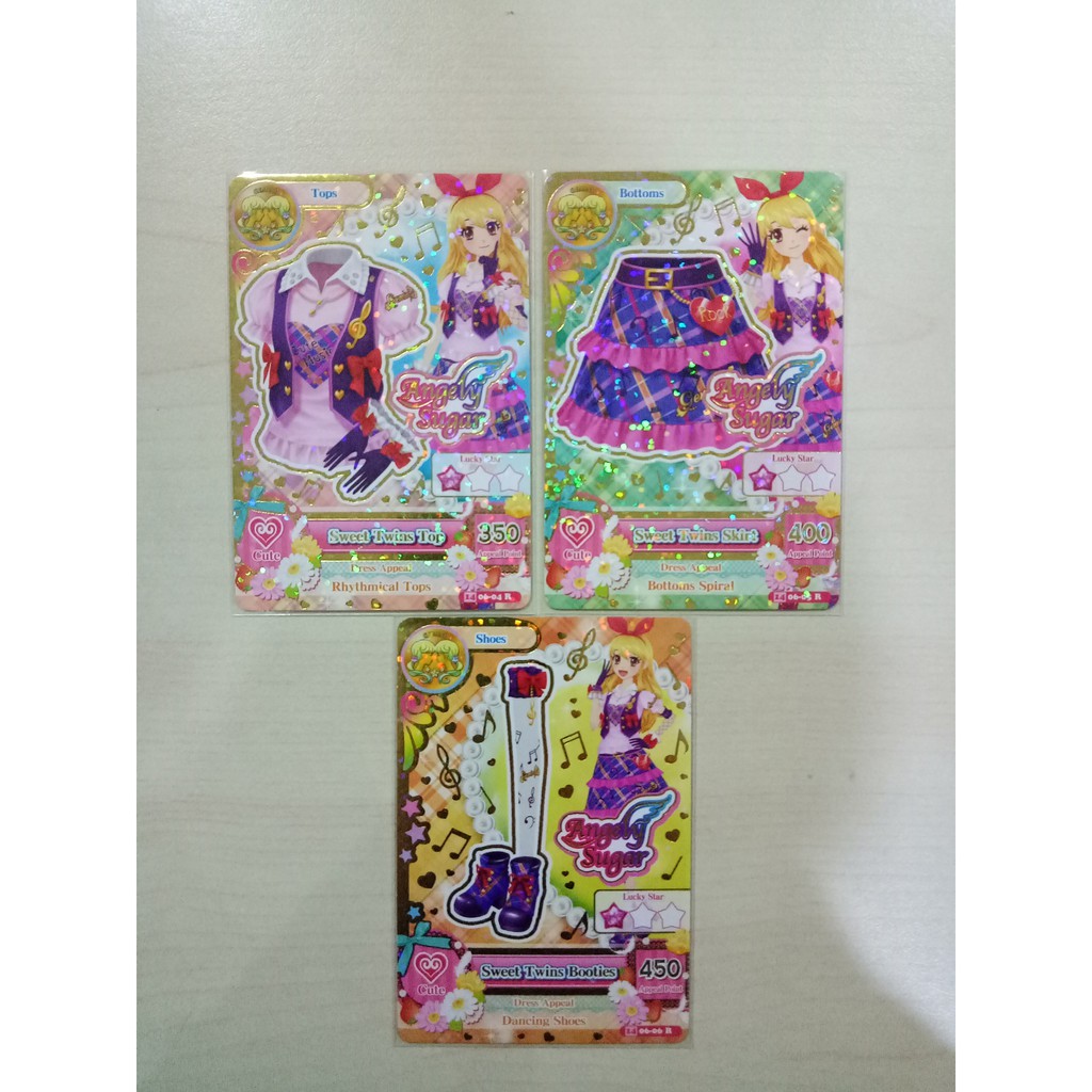 Aikatsu Rare S2V6 Sweet Twins Set