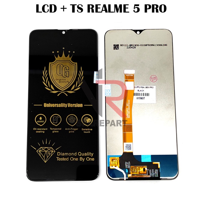 LCD REALME 5 PRO FULLSET TOUCHSCREEN