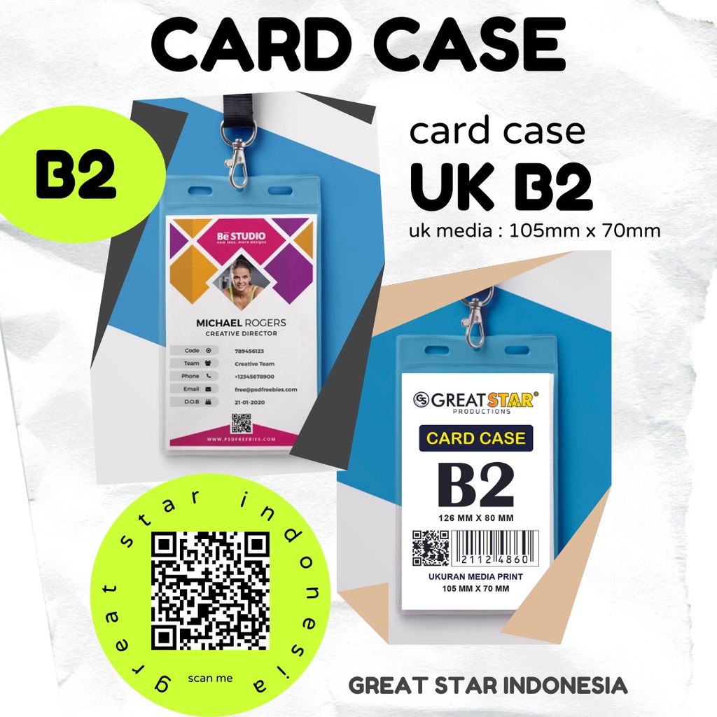 

CARD CASE B2 TOP LOADER 126 X 80 MM / PCS