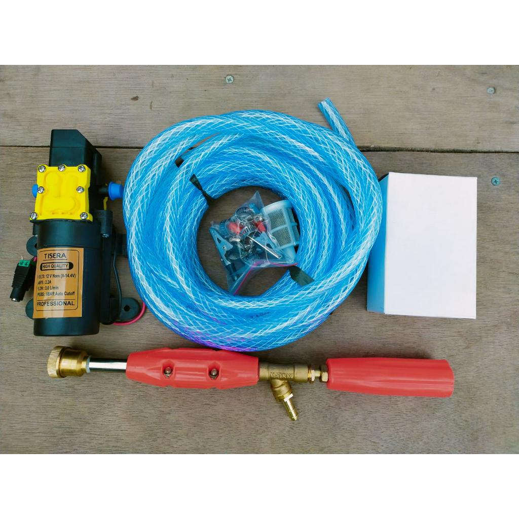 6A BAR - Alat Cuci Motor Mobil Mesin Steam Mini 12 Volt 6A Bar