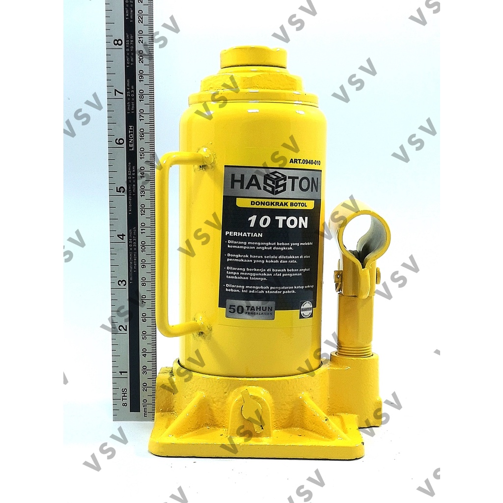 HASSTON Dongkrak Botol 10 Ton 0940-010