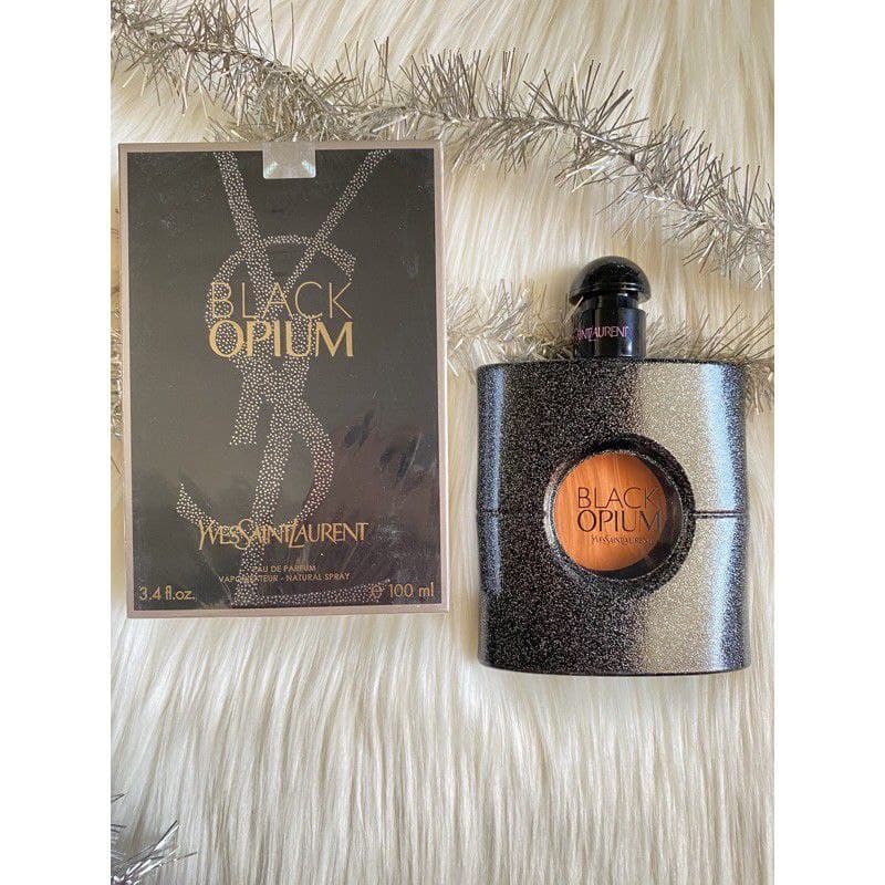 n2collectionn - Parfume Wanita ysL Black Opium 100ML Eau De Spray EDP Natural Parfum Perfum Parpum T