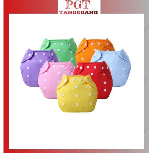 PGT - Popok Kain Berkancing / Cloth Diaper / Clodi Bayi Dapat Dicuci