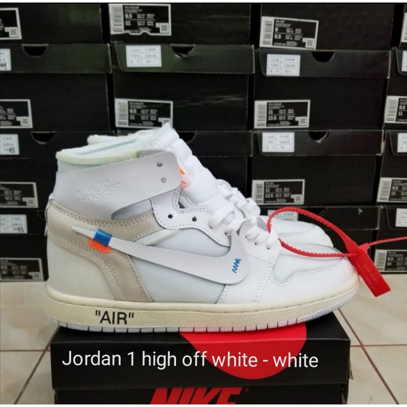 Jordan 1 high off white - white