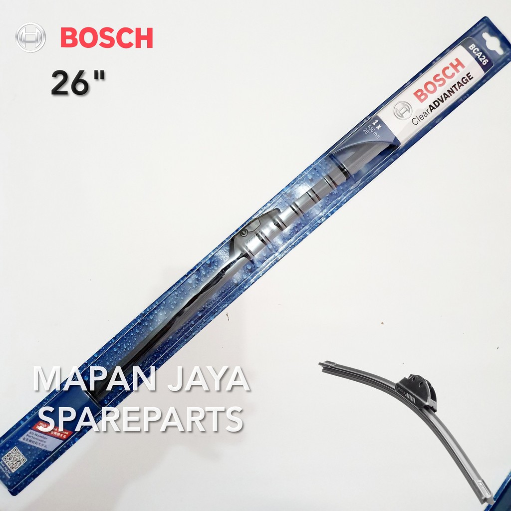 BOSCH WIPER DEPAN 26 INCH 65 CM (FRAMELESS PISANG)