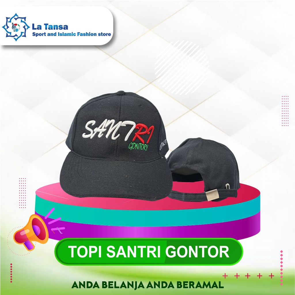 TOPI SANTRI GONTOR