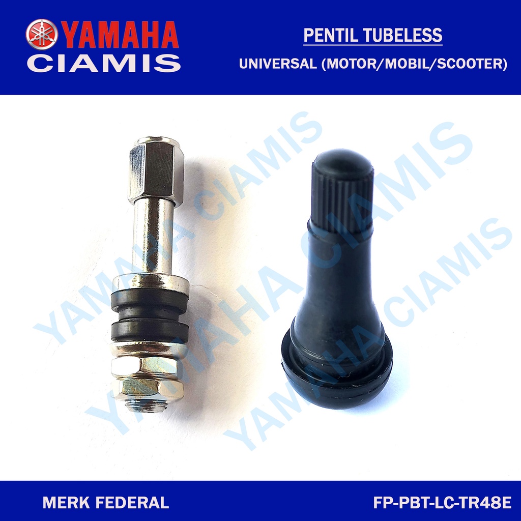 Pentil Ban Tubles Tubeless Tube Less Bunglon Tubles Motor Mobil Panjang Original Astra
