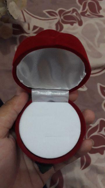Kotak / Box Cincin Couple Bentuk Mawar