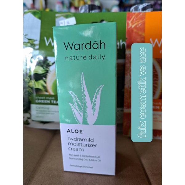 WARDAH ALOE HYDRAMILD MOISTURIZER CREAM/MOISTURIZER GEL