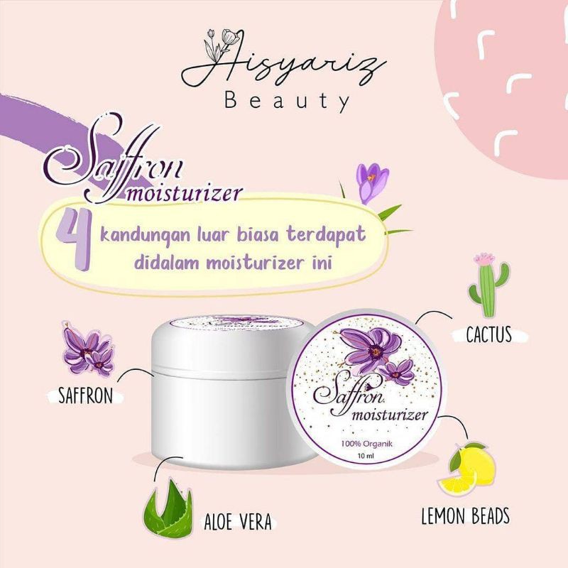 SAFFRON MOISTURIZER BY AISYARIZ