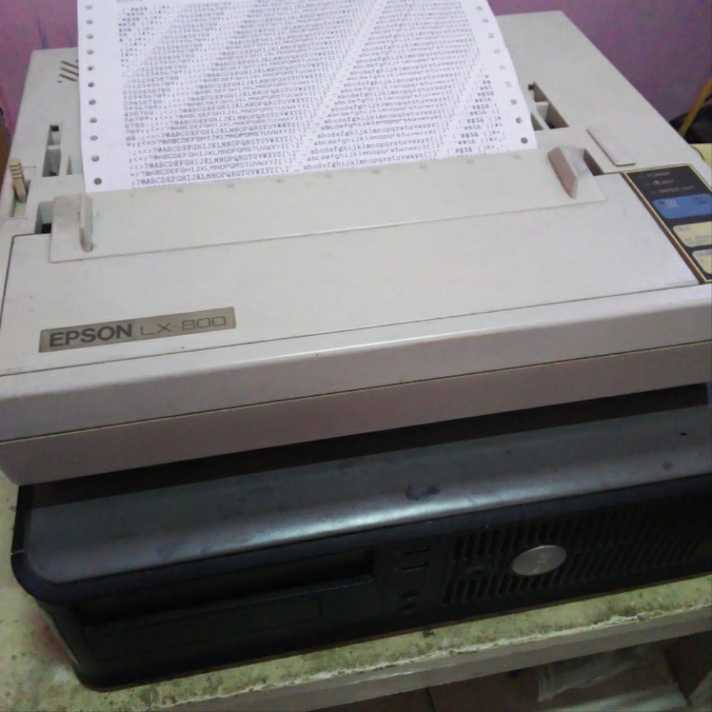 printer epson lx-800 Bagus