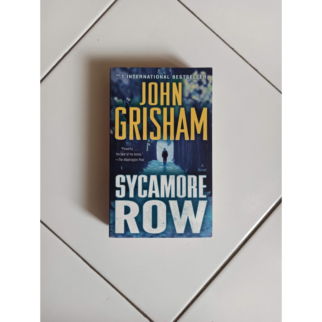 Novel Sycamore Row by John Grisham