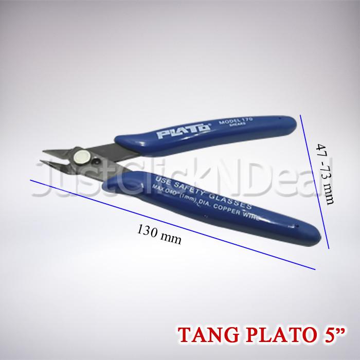 Produkku Tang Potong Kawat 5 Inch Plato Kabel Coil Wire Khantal Nichrome Vapor Murah