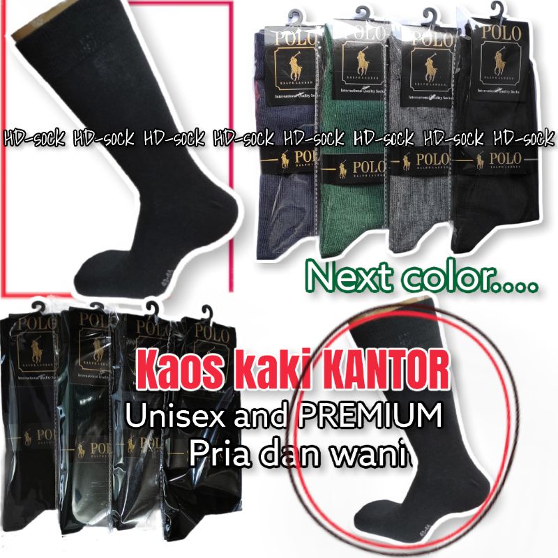 Kaos Kaki Polo/Kaos Kaki Kantor/Kaos Kaki Dewasa/Kaos Kaki Polos