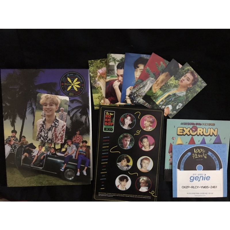 (WTS UNSEALED ALBUM) EXO KOKOBOP Private Vers.// GET Chen pc