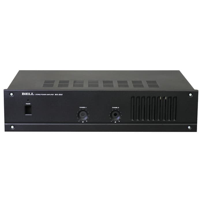 BOX POWER AMPLIFIER BELL M202 M-202 M 202 POWER AUDIO AMPLI SOUND SYSTEM STEREO BGR BELL ORIGINAL