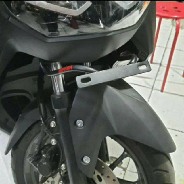 Breket plat nomor all new nmax 2020-2022 model kumis PNP