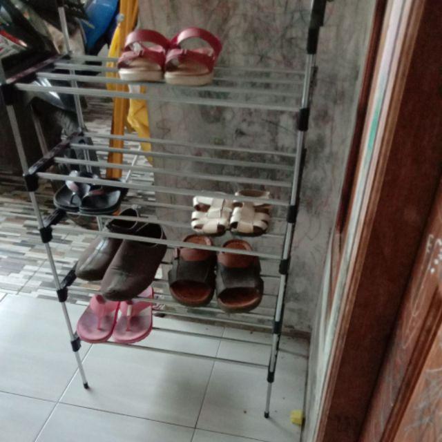 Rs-16 Rak Sepatu Holder Payung Tas Connector Sambungan Langsung