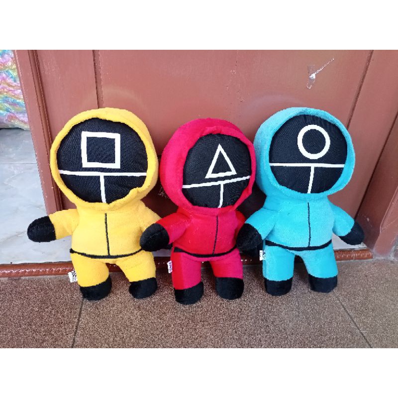 BONEKA SQUID GAME | BONEKA PASUKAN BERTOPENG DRAMA | BONEKA TERBARU BERWARNA | BONEKA MURAH LUCU DAN IMUT