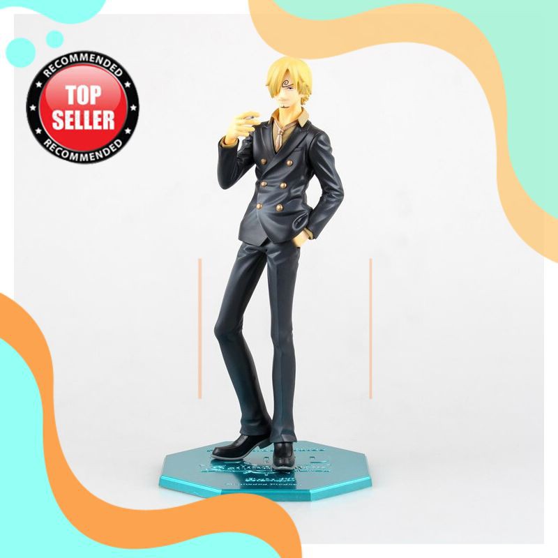 Action Figure Import Huong Anime One Piece 24 Cm Pop Sanji Pvc Colletiion Model Kostum Mainan Boneka