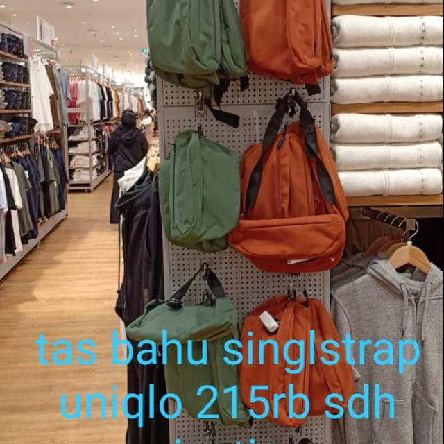 UNIQLO SALE TAS BAHU SLINGSTRAP UNISEX