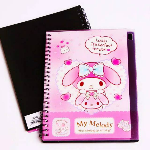 

Sanrio My Melody Blue Ribbon Note Book A5 Buku Tulis Catatan