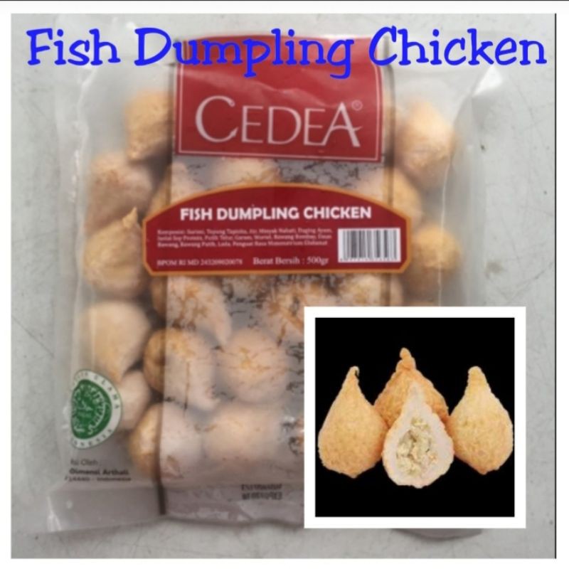 

FISH DUMPLING CHICKEN CEDEA 500 GR