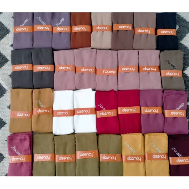 Deenay liza plain series logo Border+plat, sparkle+matte