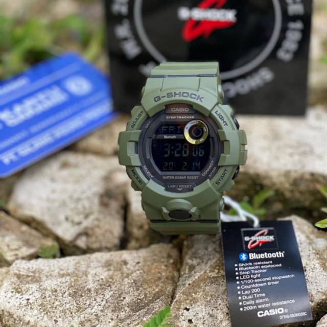 JAM TANGAN G-SHOCK GBD-800 ORIGINAL WARNA HIJAU READY TERMURAH JAM PRIA